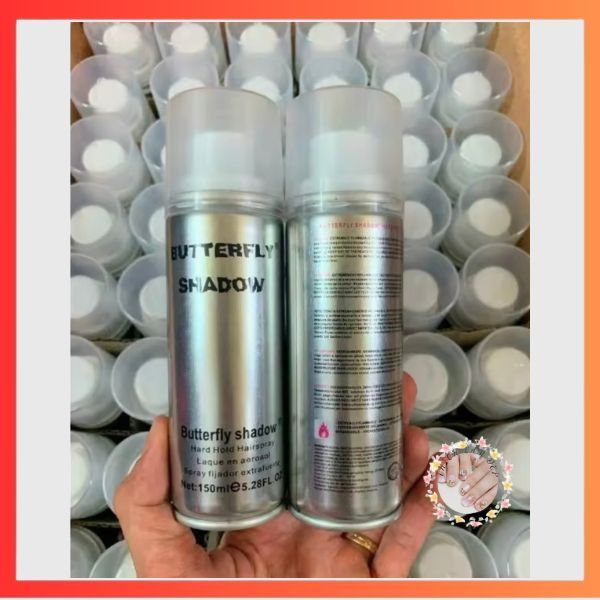 Keo xịt tóc Butterfly Shadow 150ml Cứng Và Giữ Nếp