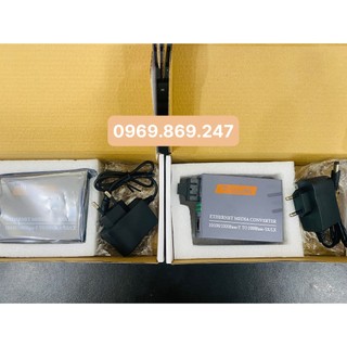 1 Cặp - Converter quang 2 sợi 1G NETLINK HTB-GS-03 20km