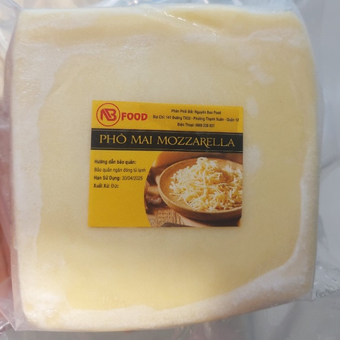 500G PHÔ MAI MOZZARELLA VILVI SIÊU KÉO SỢI thơm ngon ( KHÔNG KÈM THÙNG XỐP + ĐÁ GELL)