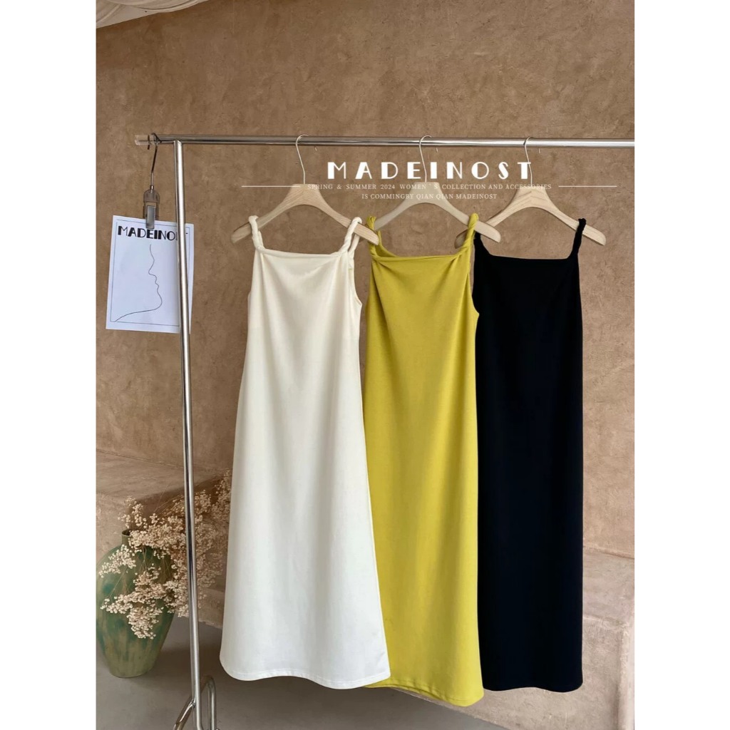 [MTM STORE] ĐẦM DÂY 𝐌𝐀𝐃𝐄𝐈𝐍𝐎𝐒𝐓 - 8370