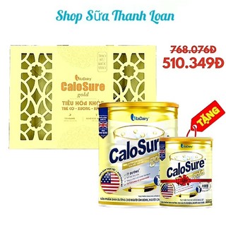 Sữa bột calosure gold ít đường 900g.
