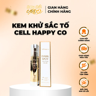 Kem Khử Sắc Tố Cell Happy Co Hỗ Trợ Làm Trắng Da, Làm Đều Màu Da, Giúp Mờ Nám, Tàn Nhang Hương Chất Care
