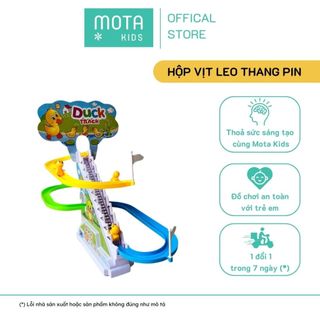  Đồ chơi cho bé Hộp vịt leo thang pin - Hàng chính hãng