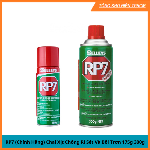 RP7 (Chính Hãng) Chai Xịt Chống Rỉ Sét Và Bôi Trơn 175g 300g