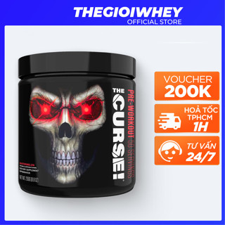 The Curse Pre Workout 30 lần dùng Tăng Sức Mạnh, Tăng Thể Lực, Tỉnh Táo Tập Trung, GIảm Buồn Ngủ