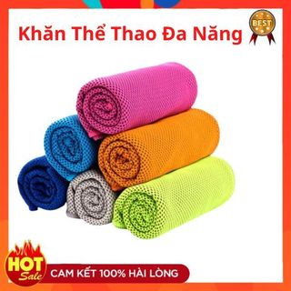 Khăn Lạnh CoolTowel Thể Thao, Tập Gym, Khăn Cầu Lông, Khăn Chuyển Nhiệt Lạnh Hỗ Trợ Làm Mát Thấm Hút Mồ Hôi Nhanh Khô