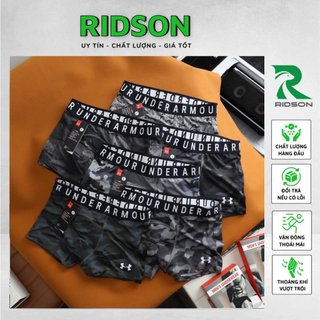 Quần Sịp Đùi Boxer thun lạnh co giãn 4 chều camo Lưng nhỏ Cao Cấp Xuất Dư mẫu mới 2024,quần lót nam