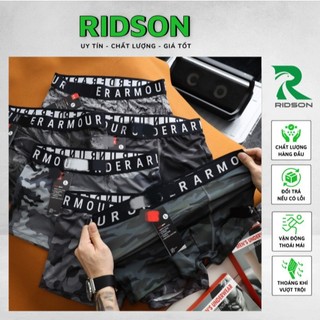 (Hỏa Tốc)Quần Sịp Đùi Boxer thun lạnh co giãn 4 chều camo Lưng nhỏ Cao Cấp Xuất Dư mẫu mới 2024,quần lót nam (BL_035)