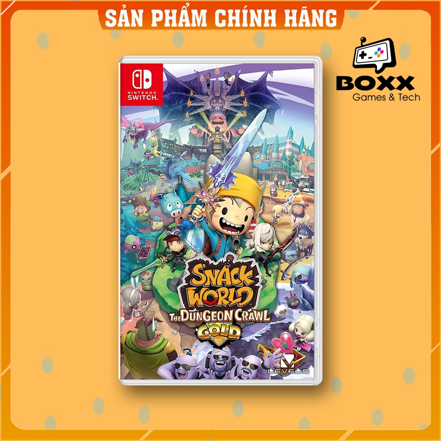 Băng Game Snack World The Dungeon Crawl Gold Nintendo Switch