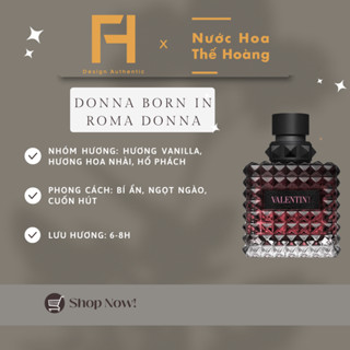  Nước hoa nữ Donna Born In Roma Donna Intense chiết 10ml 20ml - Nước Hoa Thế Hoàng 