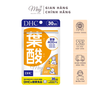 Viên Uống DHC Folic Acid Bổ Sung Sắt Cho Mẹ Bầu 30 Ngày (30 Viên/Gói)
