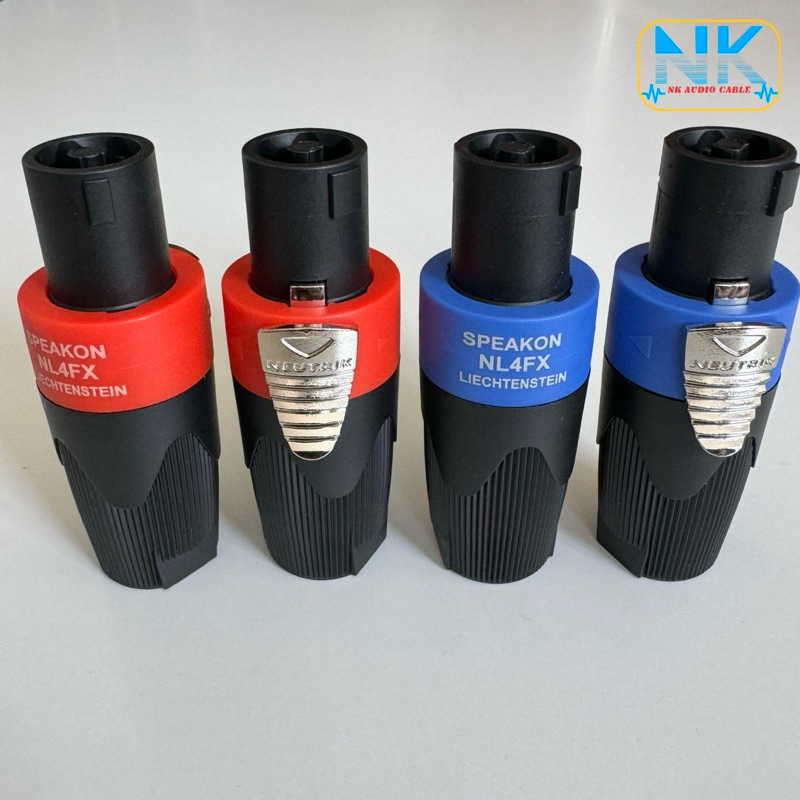 Jack Loa Speakon 4 Pin Loại 1 Trong bọc