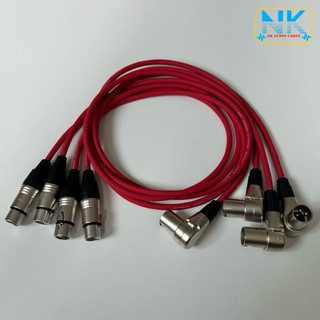 Dây tín hiệu canon cong l thẳng xoay 360 loại tốt