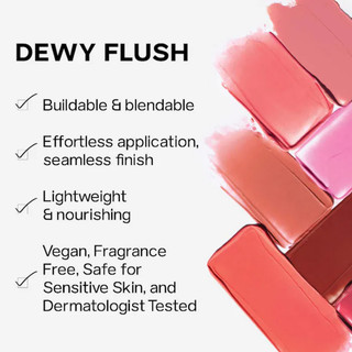 Saie - Má hồng kem Saie Dew Blush Blendable Liquid Blush các màu hot