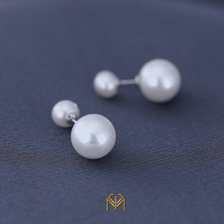 MMIN GEMS 1 ĐÔI HOA TAI SHADOW PEARL