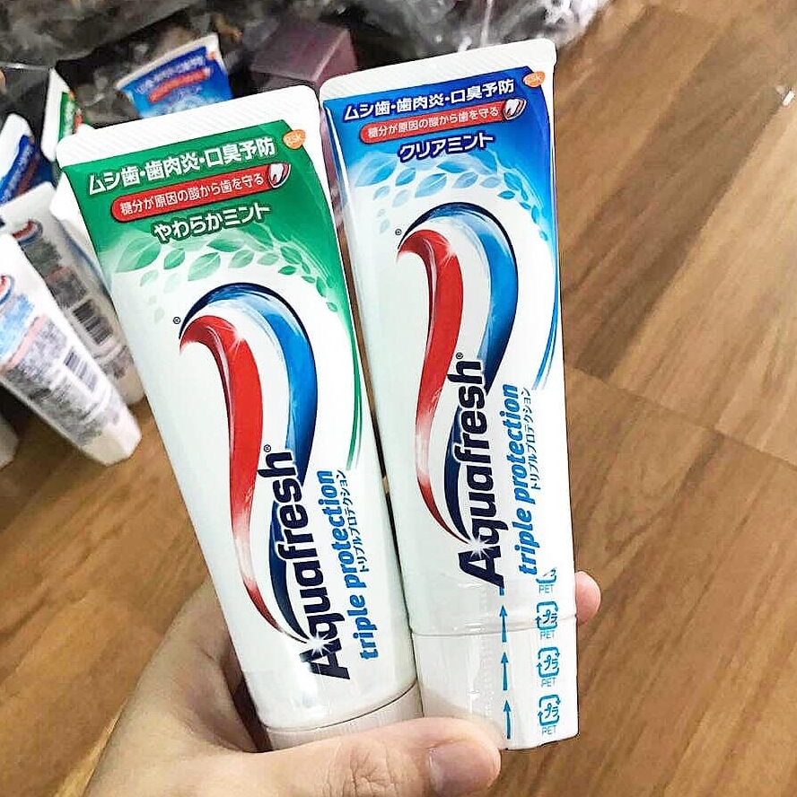 Kem đánh răng Aquafresh Nhật Bản 140g