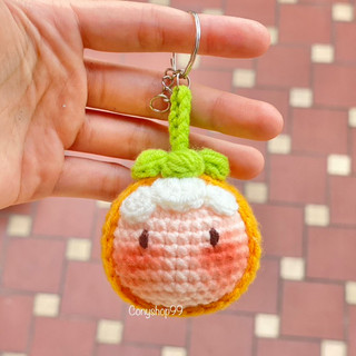 /Móc khoá/Móc khoá len/Móc khoá quả cam/Quà tặng handmade/Quà tặng bạn gái/Quà tặng người yêu