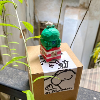 [Ở đây buôn Ếch] Blind Box - Ếch gỗ hộp mù