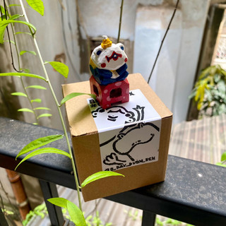[Ở đây buôn Ếch] Blind Box - Ếch gỗ hộp mù