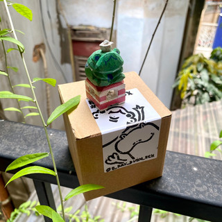 [Ở đây buôn Ếch] Blind Box - Ếch gỗ hộp mù