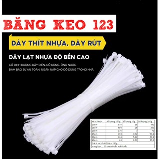   Rẻ  Dây rút ĐEN  TRẮNG dây thít nhựa độ bền cao chất lượng tốt giá rẻ 250G 