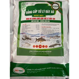 Men vi sinh xử lý đáy ao nuôi tôm, cá 1kg/gói