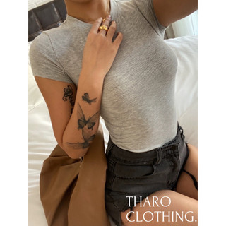 Áo Thun Cổ Tròn Tay Ngắn Basic Cotton - Tharo Clothing