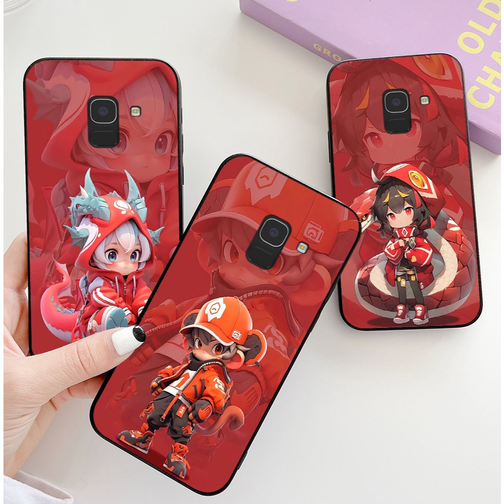 ốp lưng Samsung ss j6 plus / ss j6+ / a8 2018 / a8 plus 2018 / ss j6 2018 in hình 12 con giáp cute