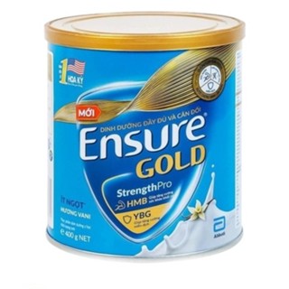 [Date 7/2026] Sữa ENSURE 380G hương Vani ÍT NGỌT, HẠNH NHÂN