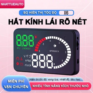 MÀN HÌNH HIỂN THỊ TỐC ĐỘ HẮT KÍNH LÁI ĐA NĂNG CAO CẤP HUD-X6