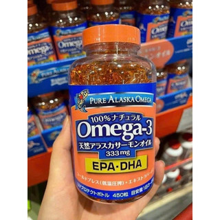 Viên uống dầu cá hồi omega 3 pure alaska nhật bản hộp 450 viên