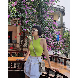 [AUTH] Áo 3 lỗ / sát nách croptop Za ra Auth