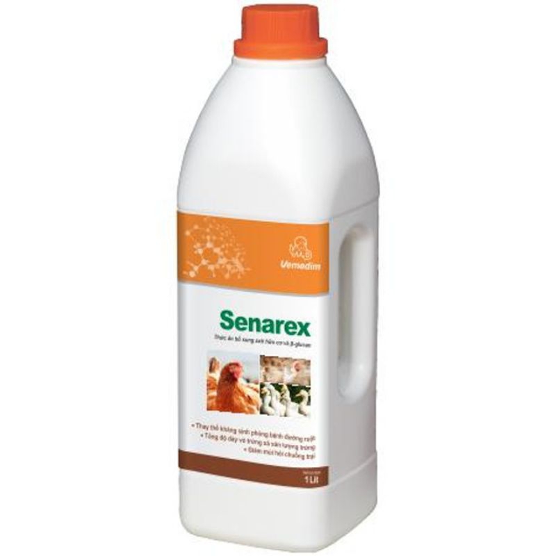 Vemedim SENAREX - Thức ăn bổ sung axit hữu cơ và b-glucan cho gia súc, gia cầm