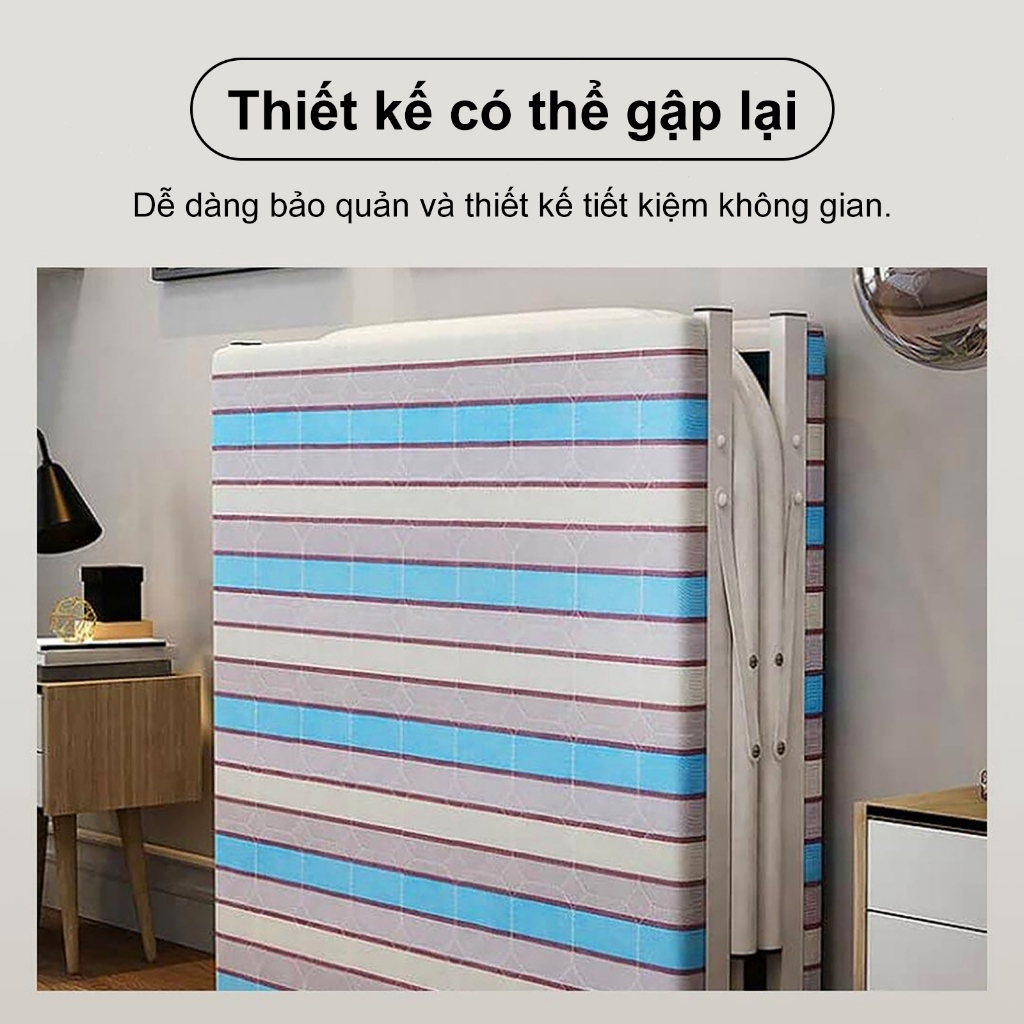 ALVIN Giường gấp gọn người nằm giường gấp gọn thông minh giường xếp Văn phòngTải trọng 300kg | BigBuy360 - bigbuy360.vn