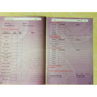 Sách - Học bạ tiểu học (theo thông tư 27) (KP)