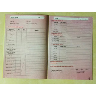 Sách - Học bạ tiểu học (theo thông tư 27) (KP)