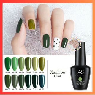 SƠN GEL AS MÃ GL 15ml - xanh lá