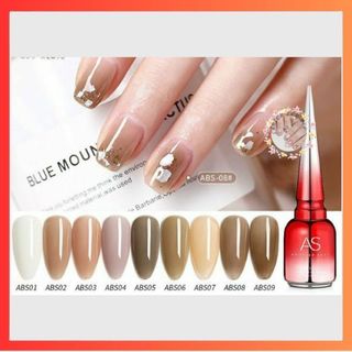 Sơn gel AS mã ABS màu thạch mẫu mới - chai đỏ
