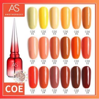 Sơn gel as mã coe 15ml - vàng cam