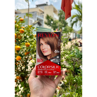 Thuốc nhuộm tóc Revlon số 54 nâu vàng sáng