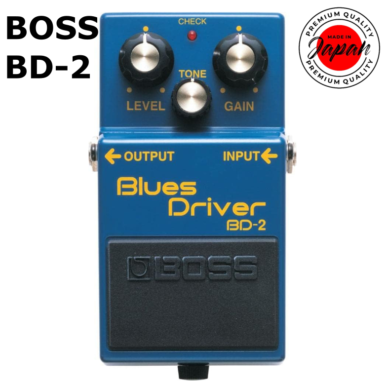 BOSS BD-2 Blues Driver Overdrive / distortion sound gain booster/guitar/pedal/DTM/Recording/band/liv
