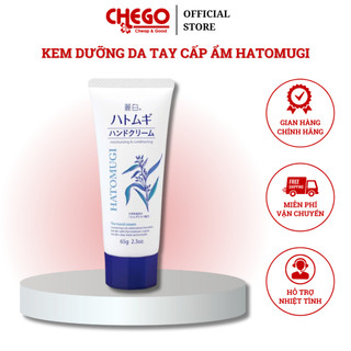 Kem dưỡng da tay ý dĩ Reihaku Hatomugi Hand Cream cấp ẩm 65g