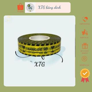 Băng dính hàng dễ vỡ loại 1kg/ cuộn XTG