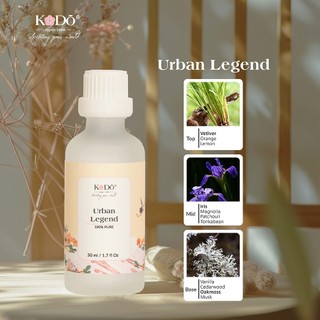 Tinh Dầu Nước Hoa KODO Urban Legend Hương Phấn Hoa Thơm Phòng, Không Gian, Quần Áo Signature Collection - 10/50/100ml