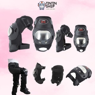 Giáp Chân Tay Bảo Hộ Inox Pro X - Probiker (Loại Ngắn)