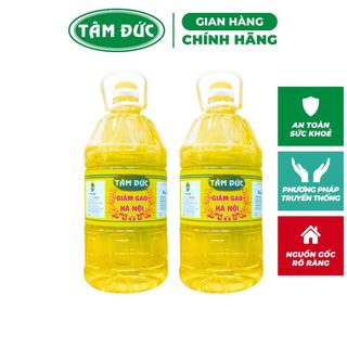 Tâm đức - giấm gạo hà nội dùng pha nước chấm, món trộn can 5l