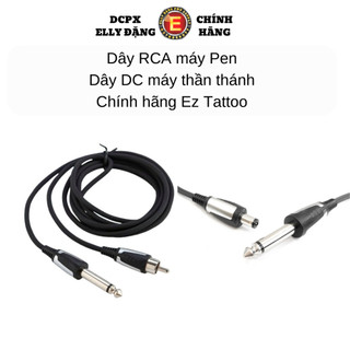 Dây rắc máy Pen RCA và DC sử dụng tất cả các dòng máy Pen được, dây máy pen ản xuất bởi EZ Tattooing Chính Hãng