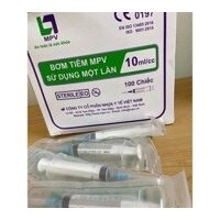 BƠM TIÊM MPV SỬ DỤNG MỘT LẦN 10ML (HỘP=100 CÁI, THÙNG=1200 CÁI)