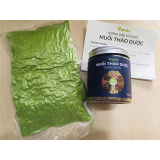 Combo hapaku gối chườm thảo dược đa năng +muối thảo dược ngâm chân/tắm