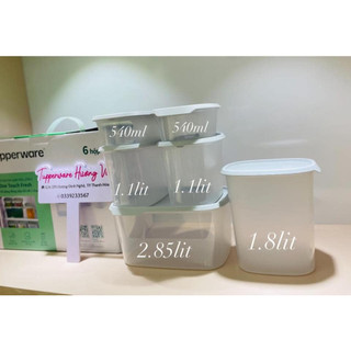 Tupperware💕Bộ Kệ Bếp Trữ Khô Đa năng